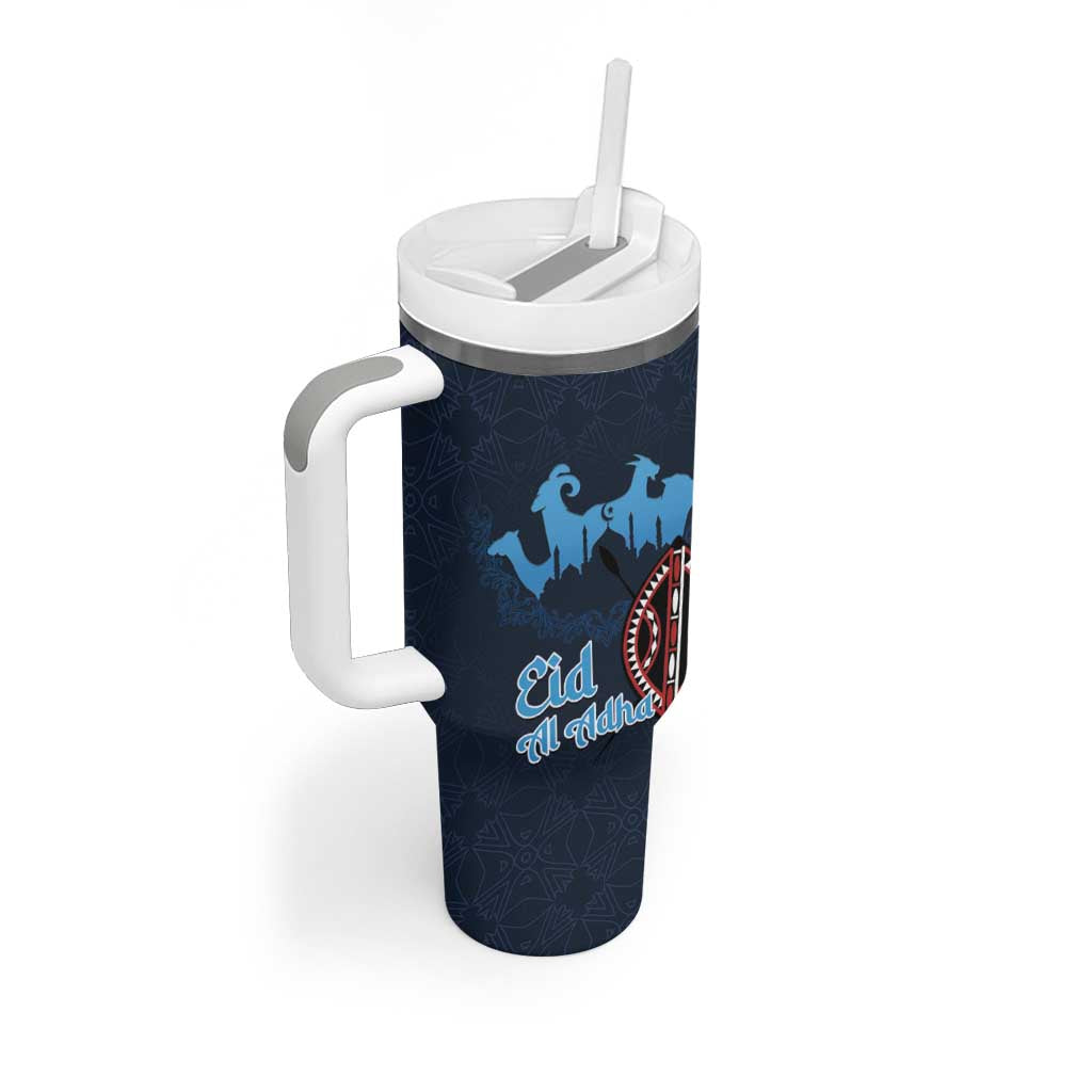 Happy Eid Al-Adha Tumbler With Handle Kenya Mubarak LT15
