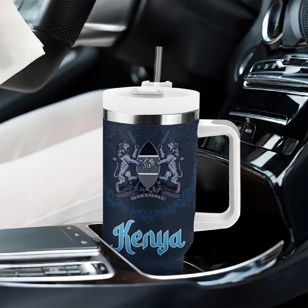 Happy Eid Al-Adha Tumbler With Handle Kenya Mubarak LT15