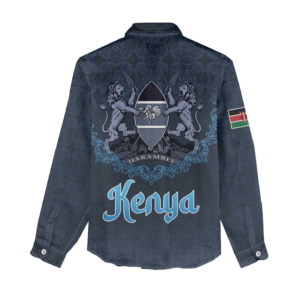 Happy Eid Al-Adha Women Casual Shirt Kenya Mubarak LT15