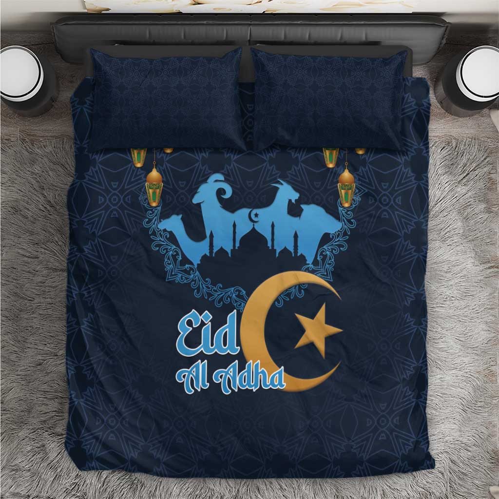 Happy Eid Al-Adha Bedding Set Algeria Mubarak LT15
