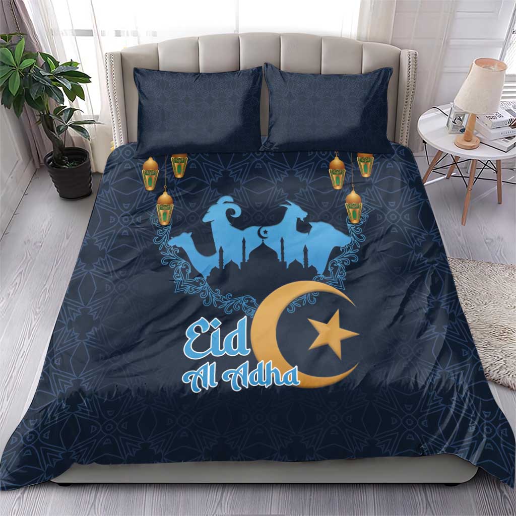 Happy Eid Al-Adha Bedding Set Algeria Mubarak LT15