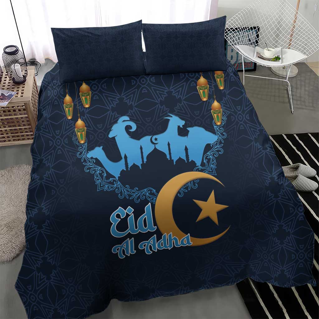 Happy Eid Al-Adha Bedding Set Algeria Mubarak LT15