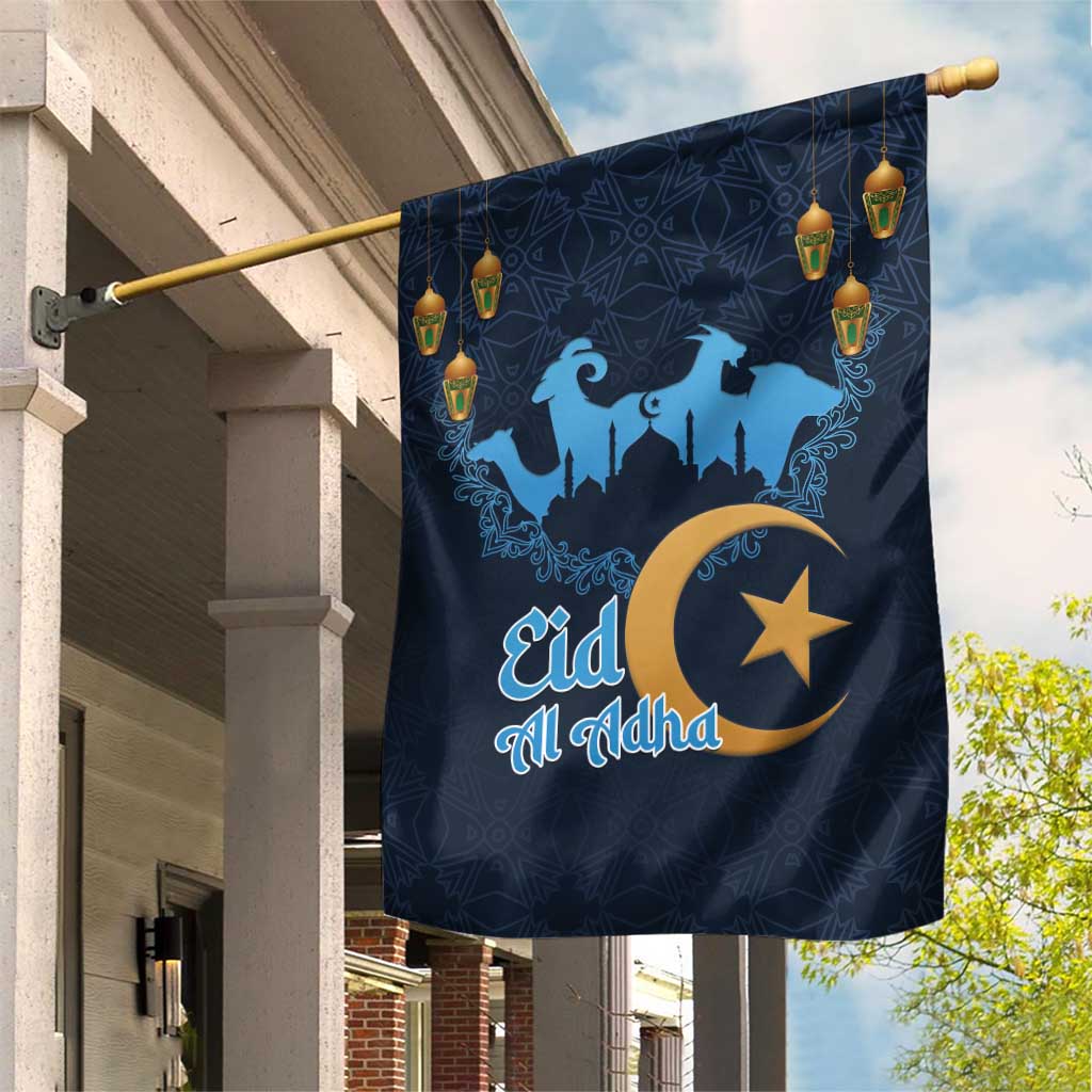 Happy Eid Al-Adha Garden Flag Algeria Mubarak LT15