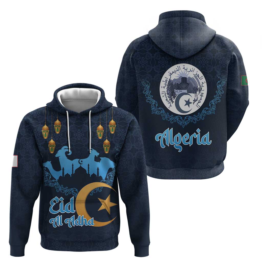 Algeria Happy Eid Mubarak Hoodie Eid Al-Adha LT15