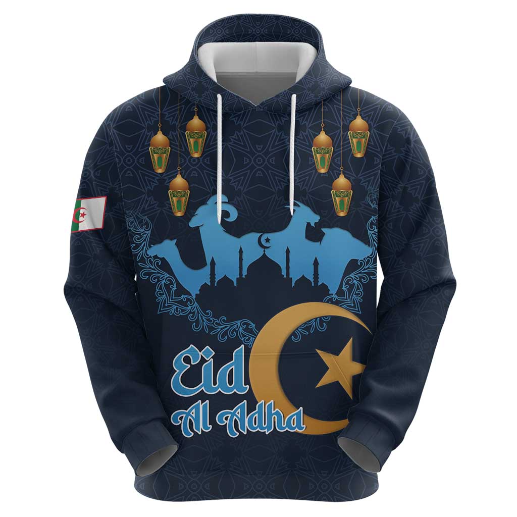 Algeria Happy Eid Mubarak Hoodie Eid Al-Adha LT15