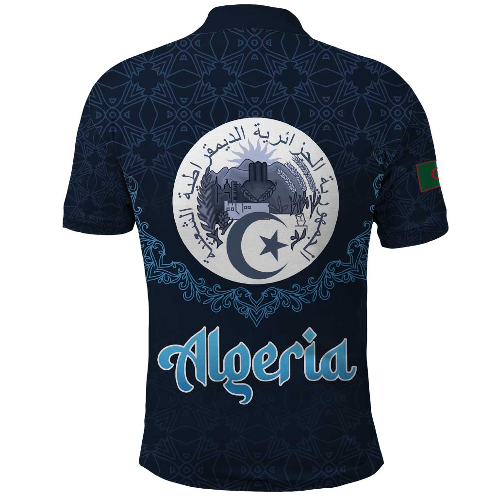 Algeria Happy Eid Mubarak Polo Shirt Eid Al-Adha LT15