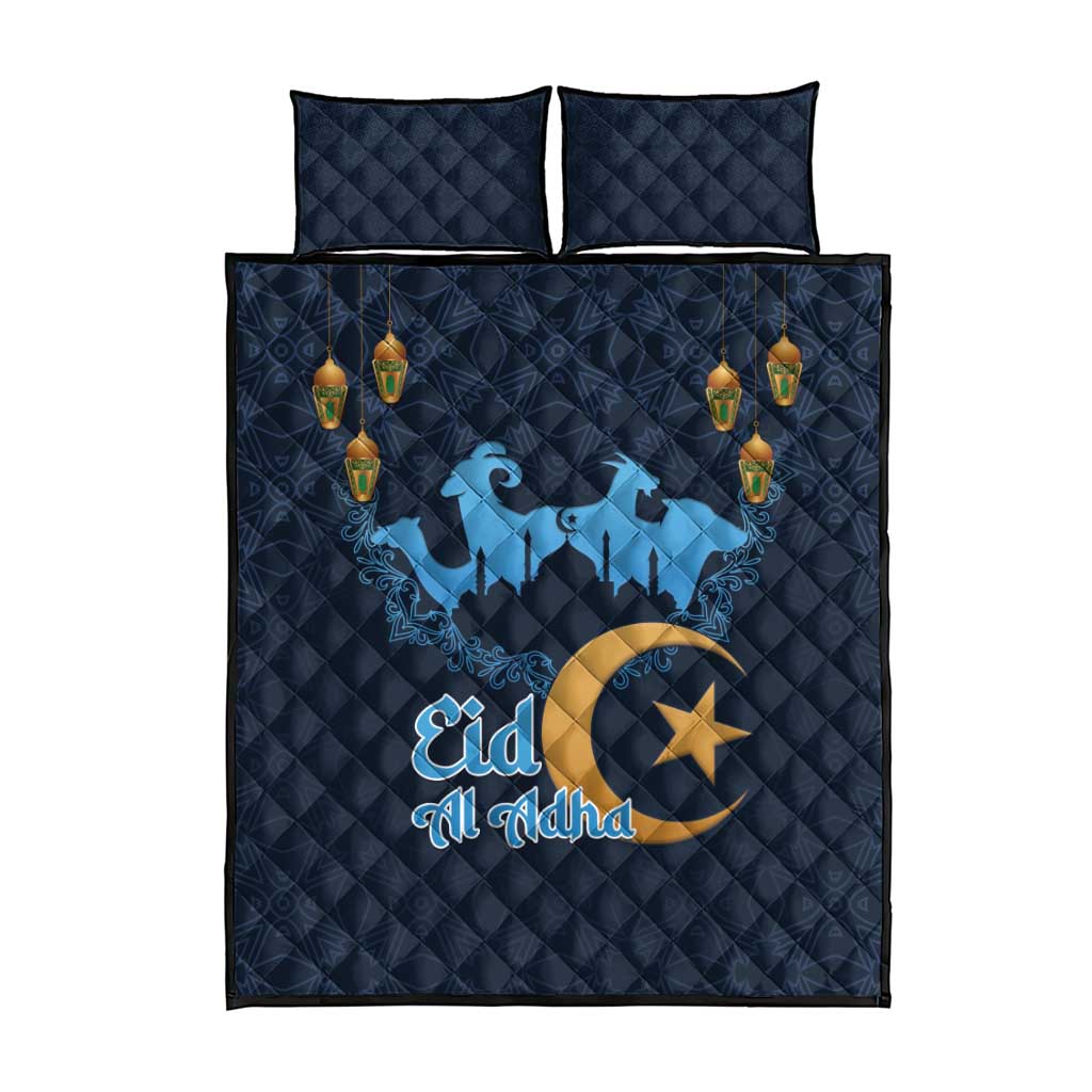 Happy Eid Al-Adha Quilt Bed Set Algeria Mubarak LT15