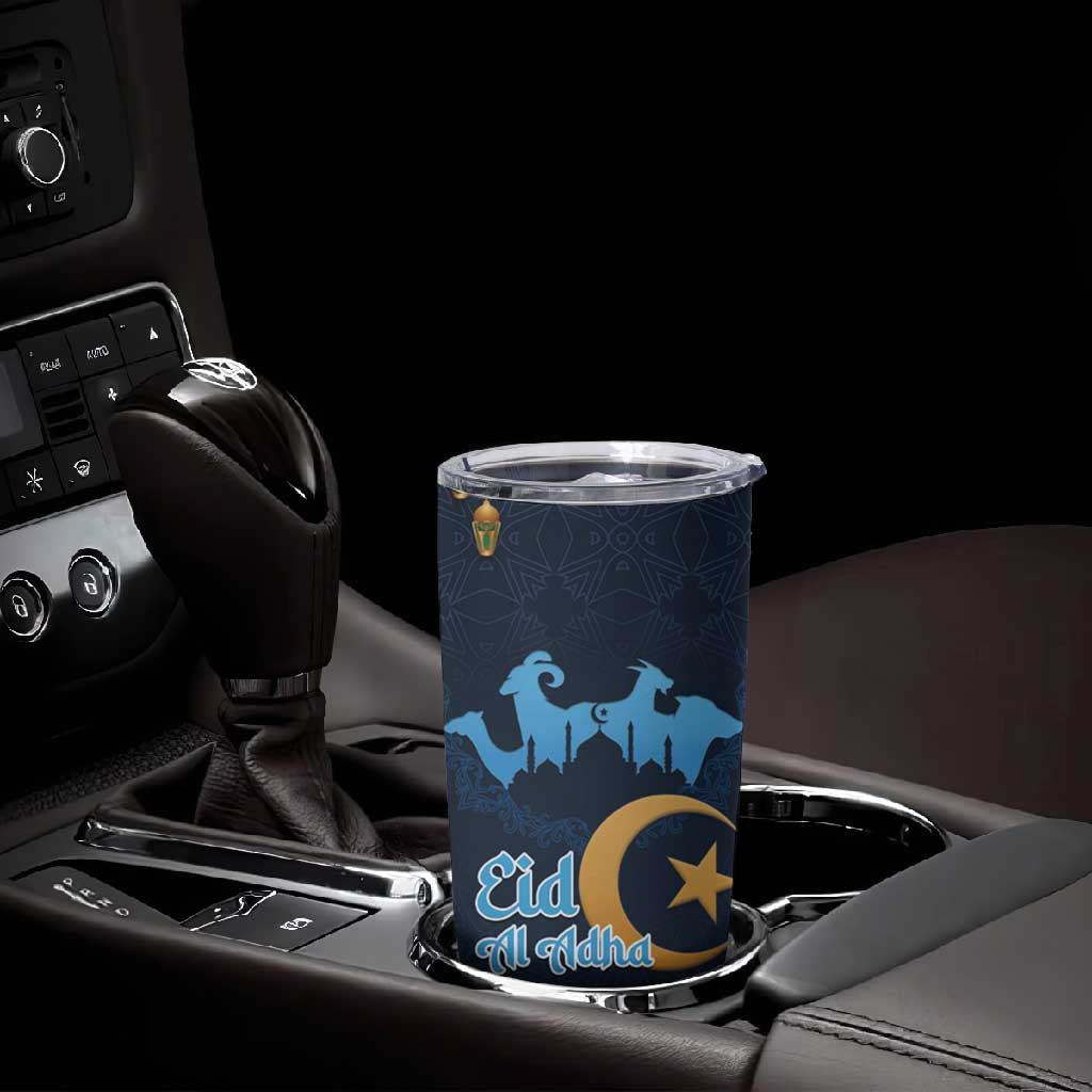 Happy Eid Al-Adha Tumbler Cup Algeria Mubarak LT15