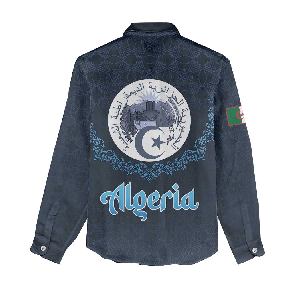 Happy Eid Al-Adha Women Casual Shirt Algeria Mubarak LT15
