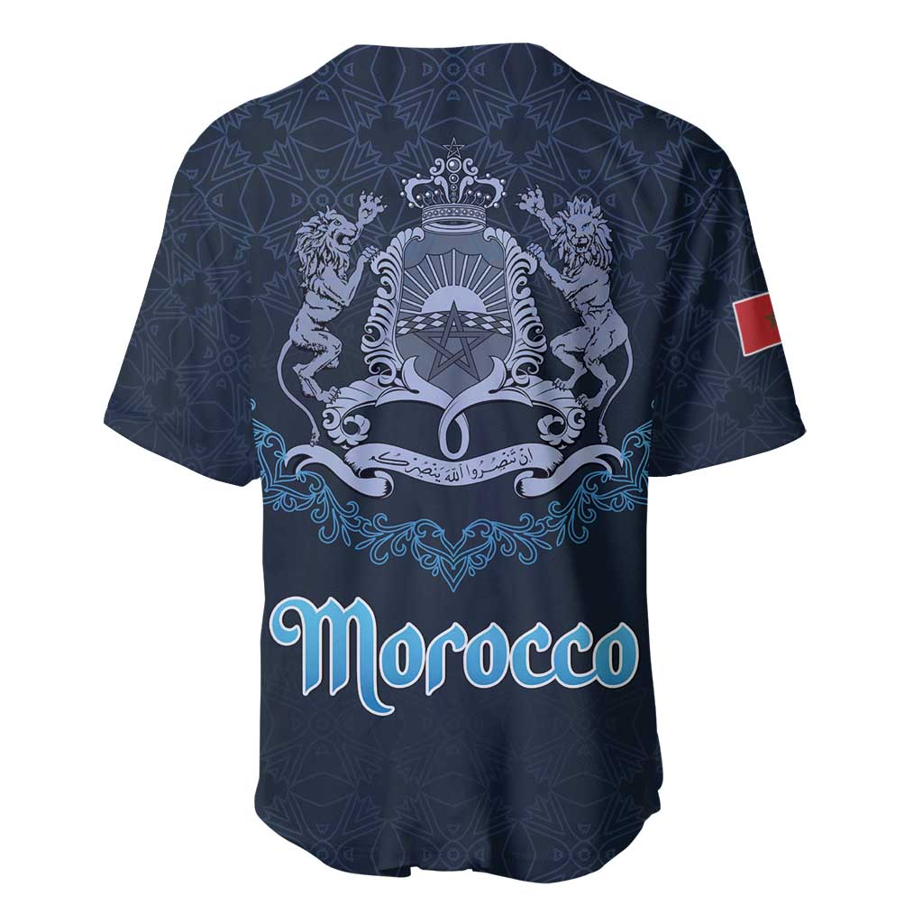 Happy Eid Al-Adha Baseball Jersey Morocco Mubarak LT15