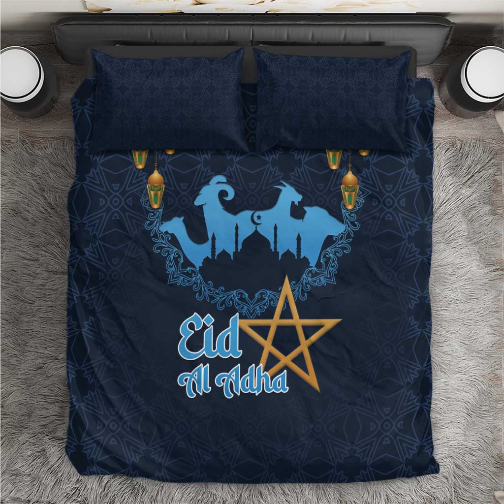 Happy Eid Al-Adha Bedding Set Morocco Mubarak LT15