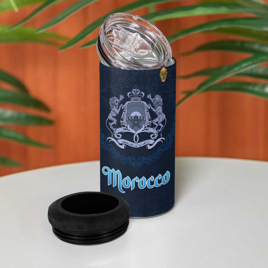 Happy Eid Al-Adha 4 in 1 Can Cooler Tumbler Morocco Mubarak LT15