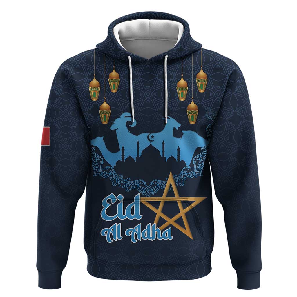 Morocco Happy Eid Mubarak Hoodie Eid Al-Adha LT15