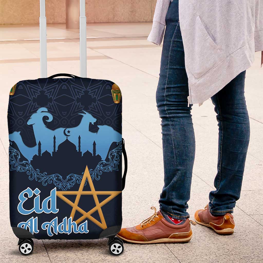 Morocco Happy Eid Mubarak Luggage Cover Eid Al-Adha LT15