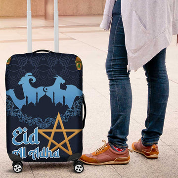Morocco Happy Eid Mubarak Luggage Cover Eid Al-Adha LT15