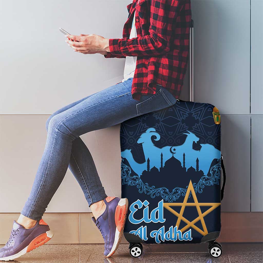 Morocco Happy Eid Mubarak Luggage Cover Eid Al-Adha LT15