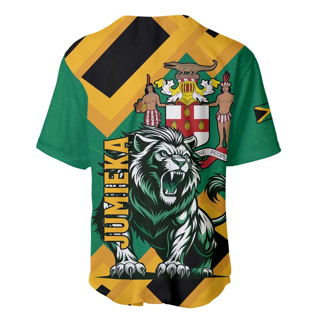 Jumieka Baseball Jersey Lion With Coat Of Arms LT15