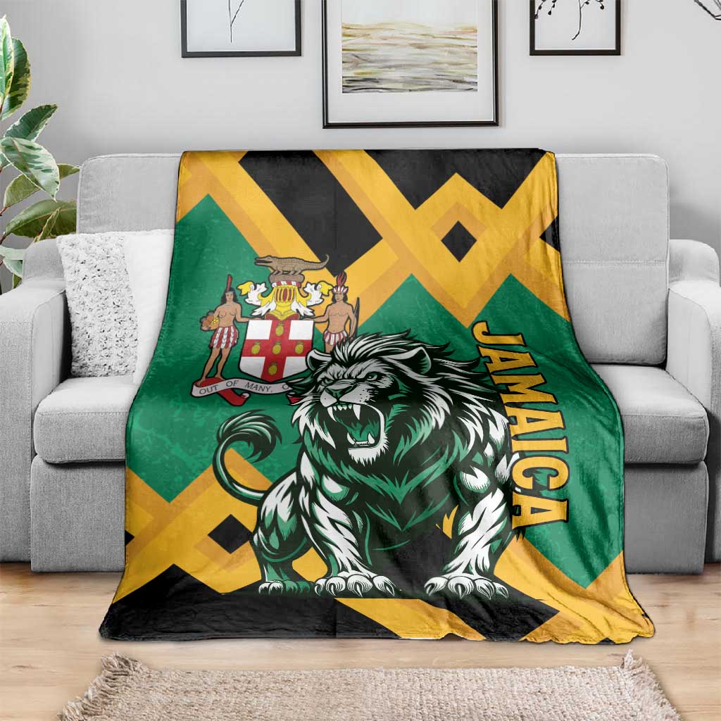 Jumieka Blanket Lion With Coat Of Arms LT15