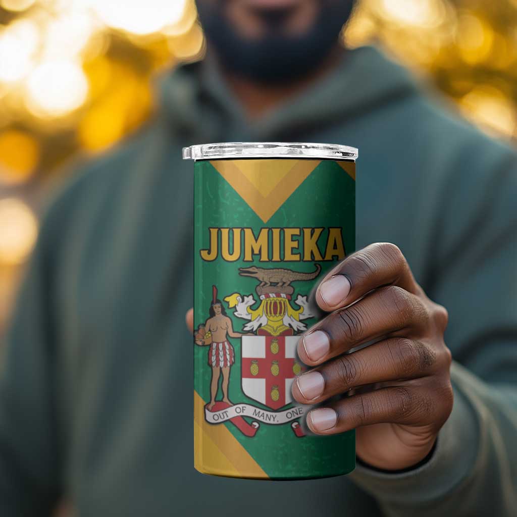 Jumieka 4 in 1 Can Cooler Tumbler Lion With Coat Of Arms LT15