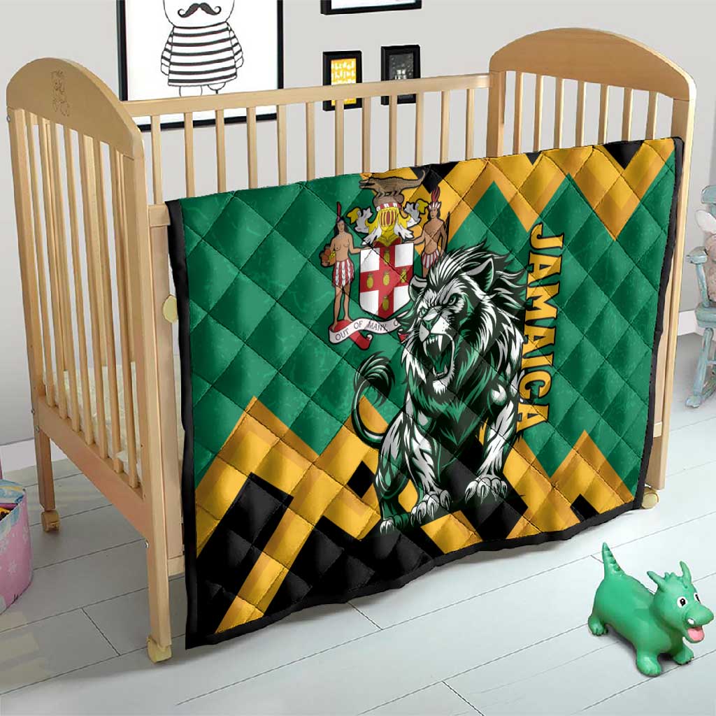 Jumieka Quilt Lion With Coat Of Arms LT15
