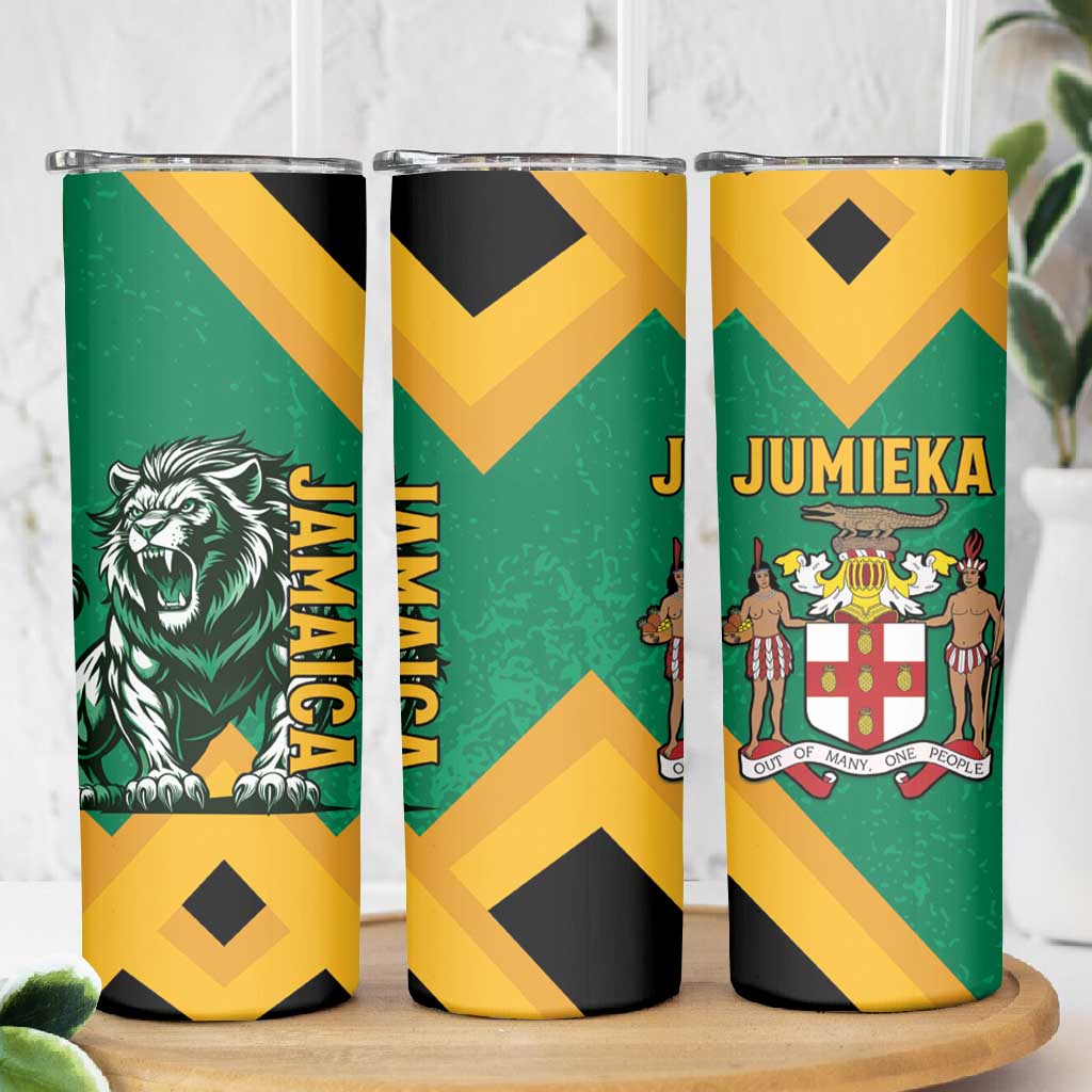 Jumieka Skinny Tumbler Lion With Coat Of Arms LT15
