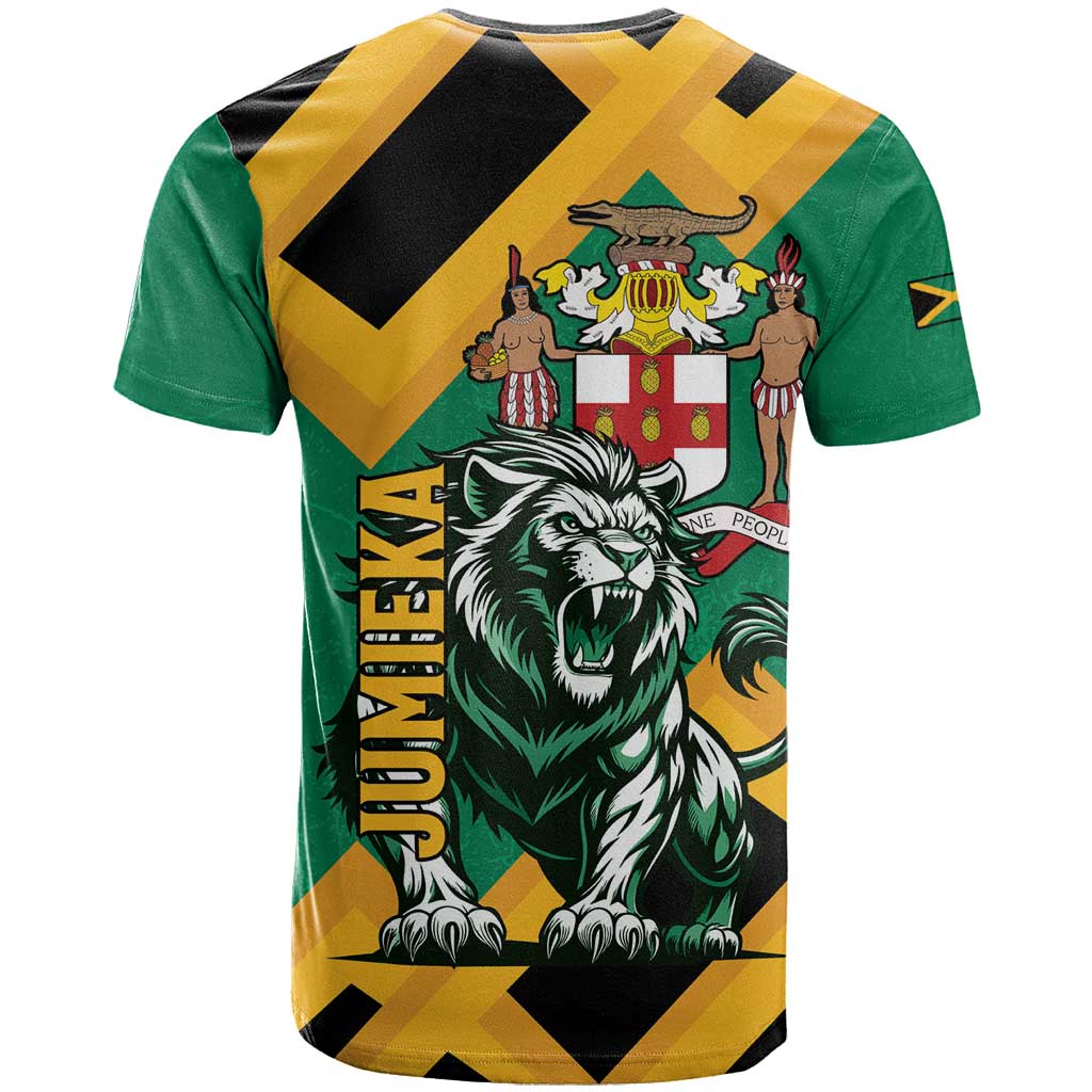 Jumieka T shirt Lion With Coat Of Arms LT15