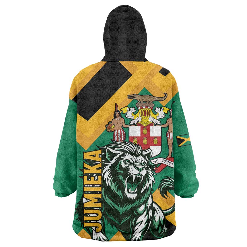 Jumieka Wearable Blanket Hoodie Lion With Coat Of Arms LT15