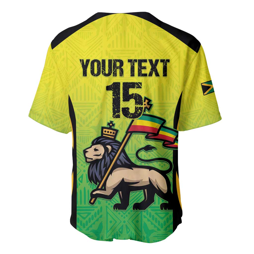 Custom Jamaica Football Baseball Jersey Go Champions LT15