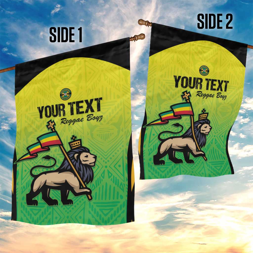 Custom Jamaica Football Garden Flag Go Champions LT15