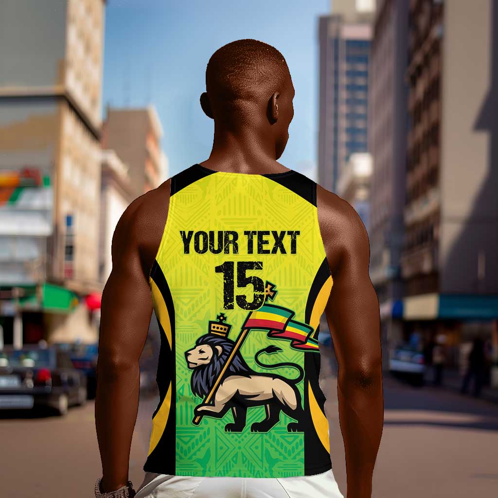 Custom Jamaica Football Men Tank Top Go Champions LT15