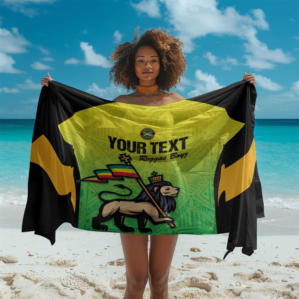 Custom Jamaica Football Sarong Go Champions LT15