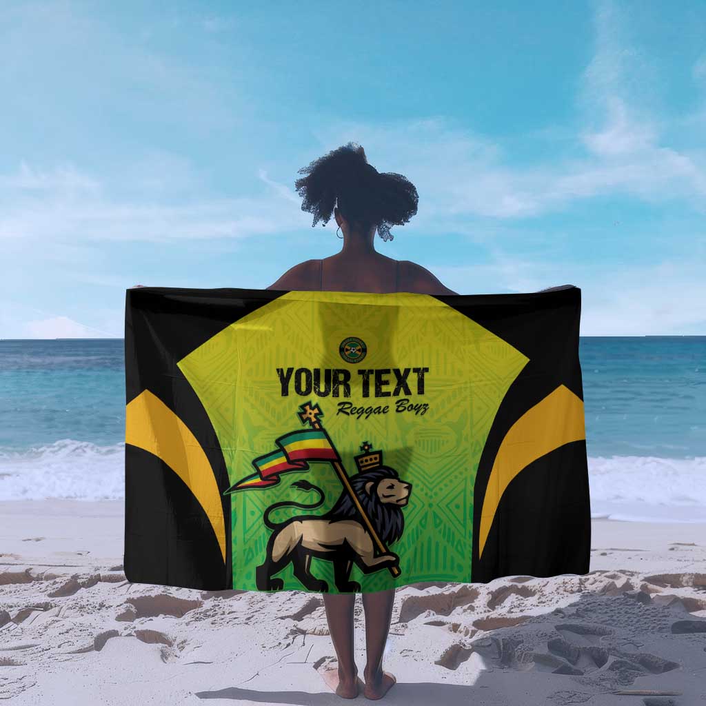 Custom Jamaica Football Sarong Go Champions LT15