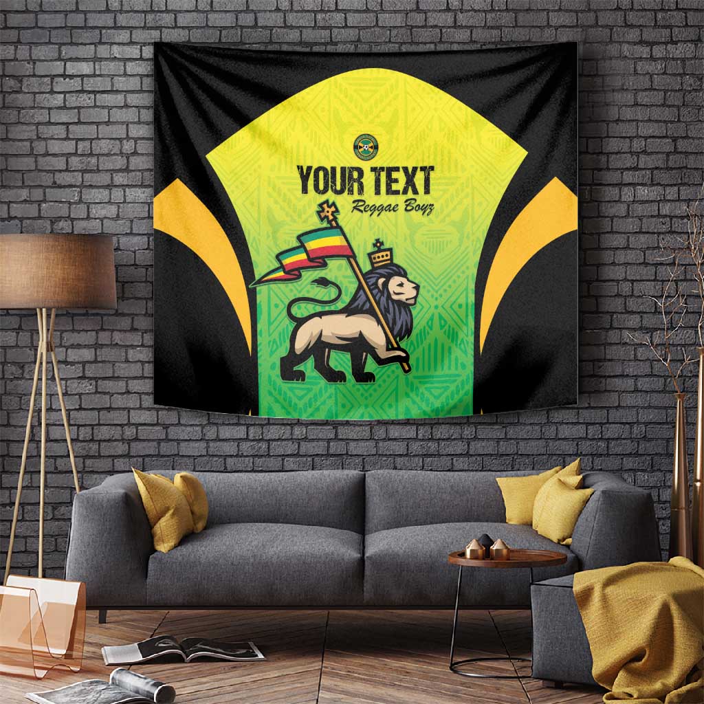 Custom Jamaica Football Tapestry Go Champions LT15
