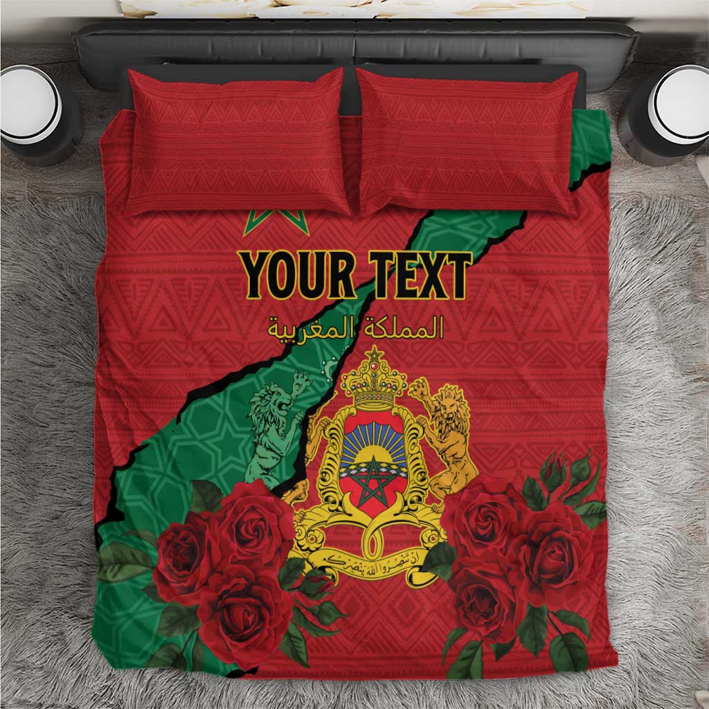 Personalised Morocco Bedding Set Coat Of Arms - Islamic Mix African Patterns LT15