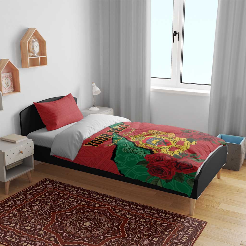 Personalised Morocco Bedding Set Coat Of Arms - Islamic Mix African Patterns LT15