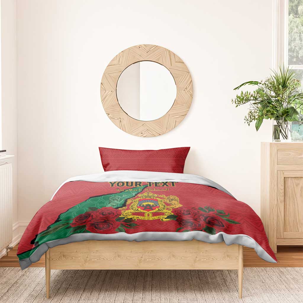 Personalised Morocco Bedding Set Coat Of Arms - Islamic Mix African Patterns LT15