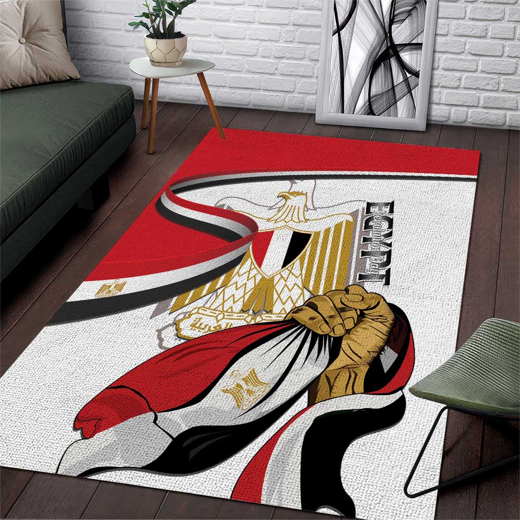 Egyptian Revolution Area Rug July 23rd LT15