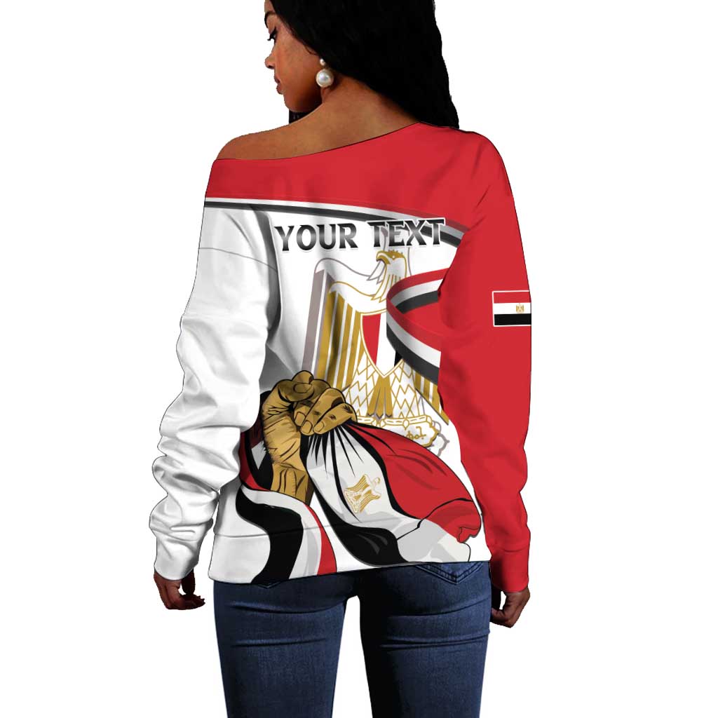 Personalized Egyptian Revolution Off Shoulder Sweater July 23rd LT15