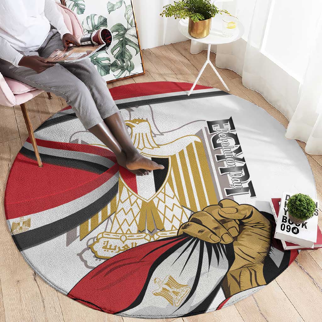 Egyptian Revolution Round Carpet July 23rd LT15