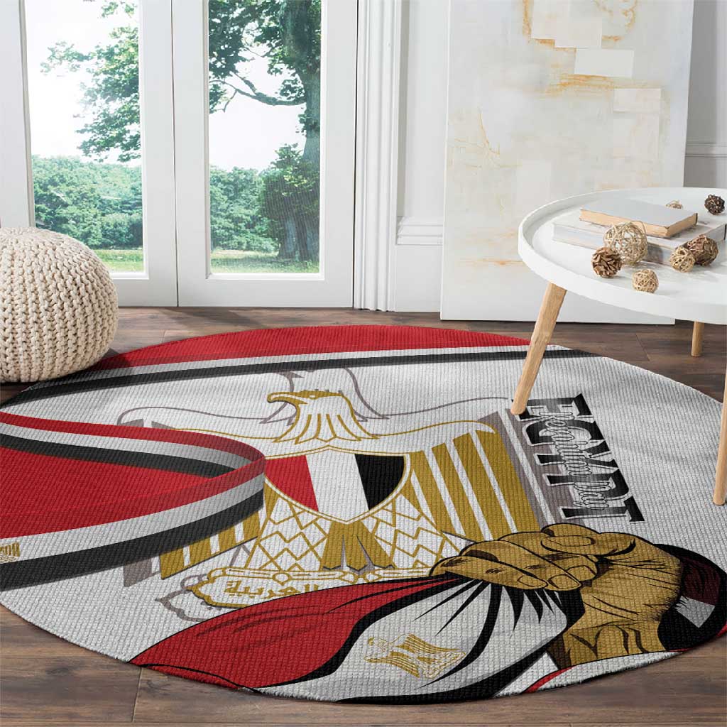 Egyptian Revolution Round Carpet July 23rd LT15