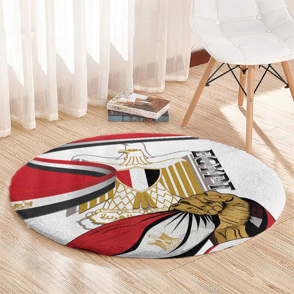 Egyptian Revolution Round Carpet July 23rd LT15
