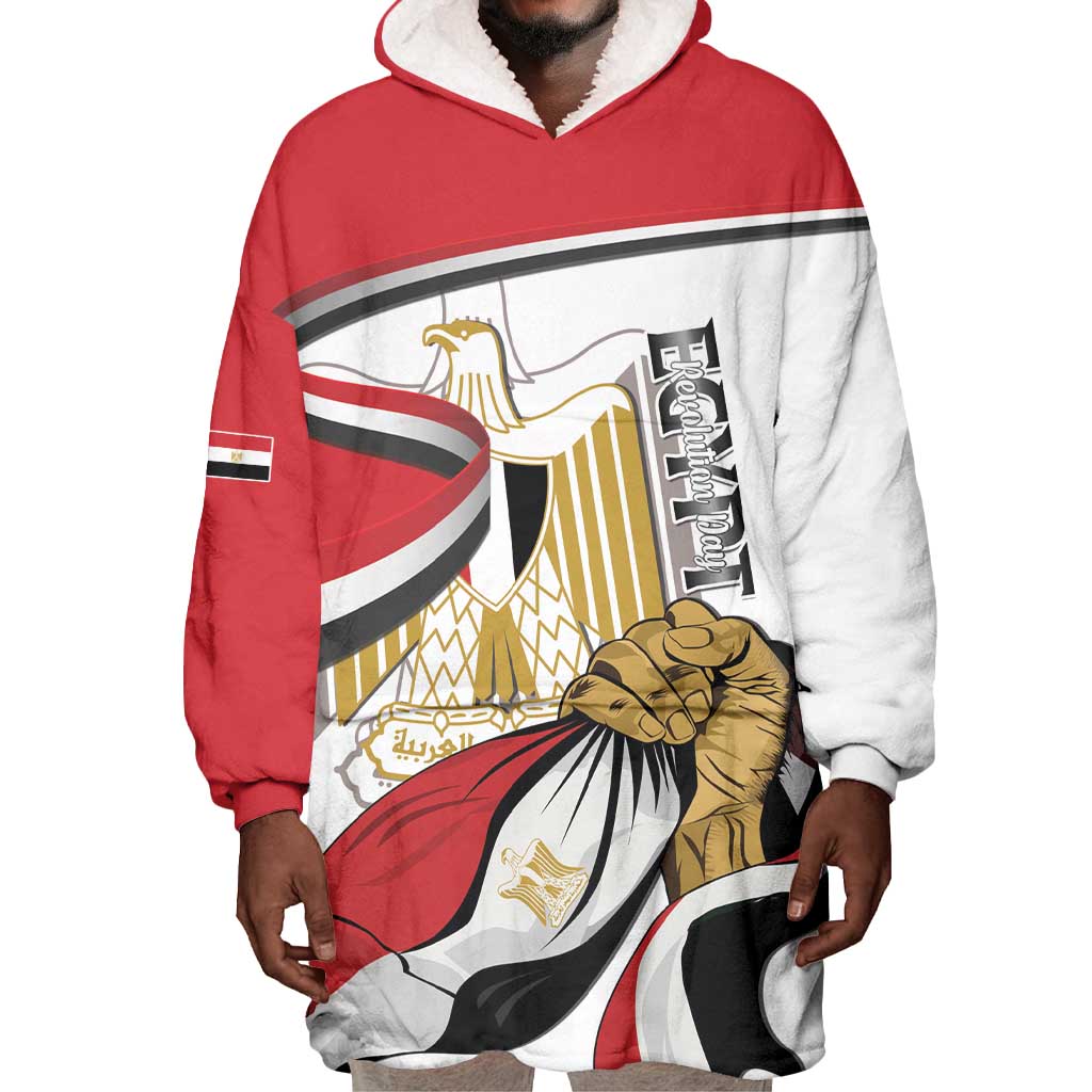 Personalized Egyptian Revolution Wearable Blanket Hoodie July 23rd LT15