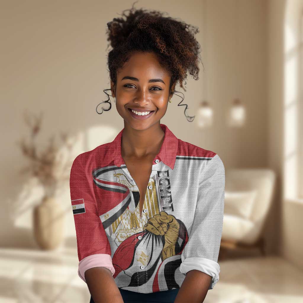Personalized Egyptian Revolution Women Casual Shirt July 23rd LT15