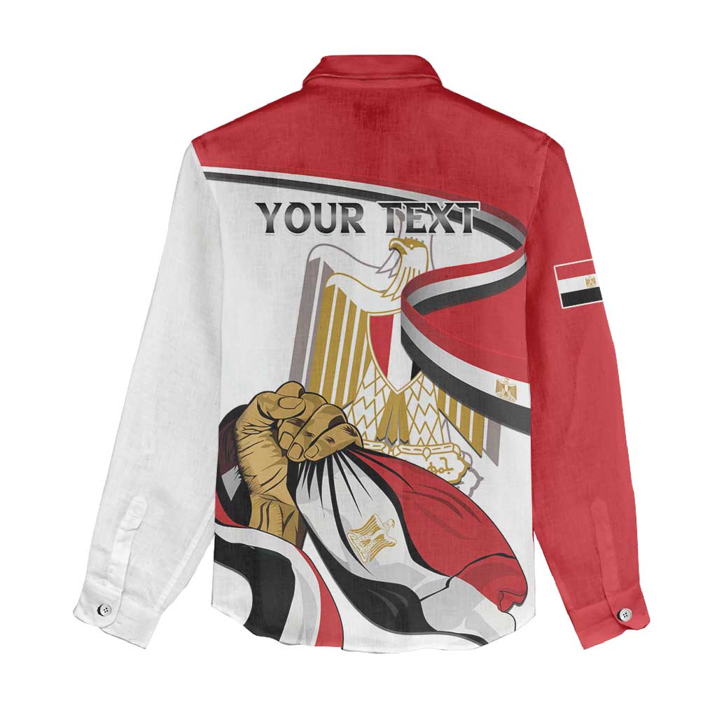 Personalized Egyptian Revolution Women Casual Shirt July 23rd LT15