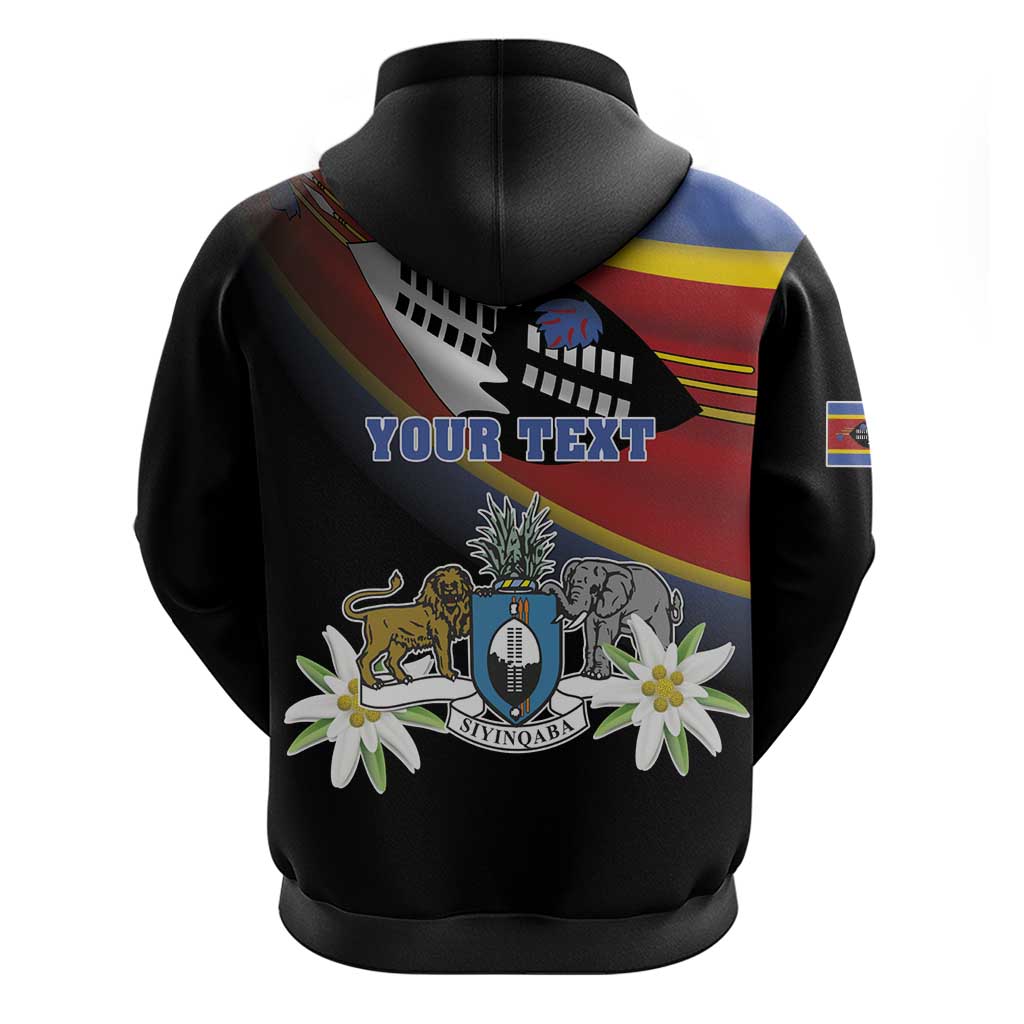 Personalized Eswatini Independece Day Hoodie Coat Of Arms With Map LT15