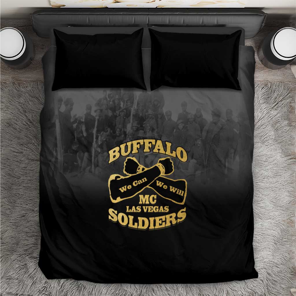 Buffalo Soldier Bedding Set African American Heroes - Black LT15
