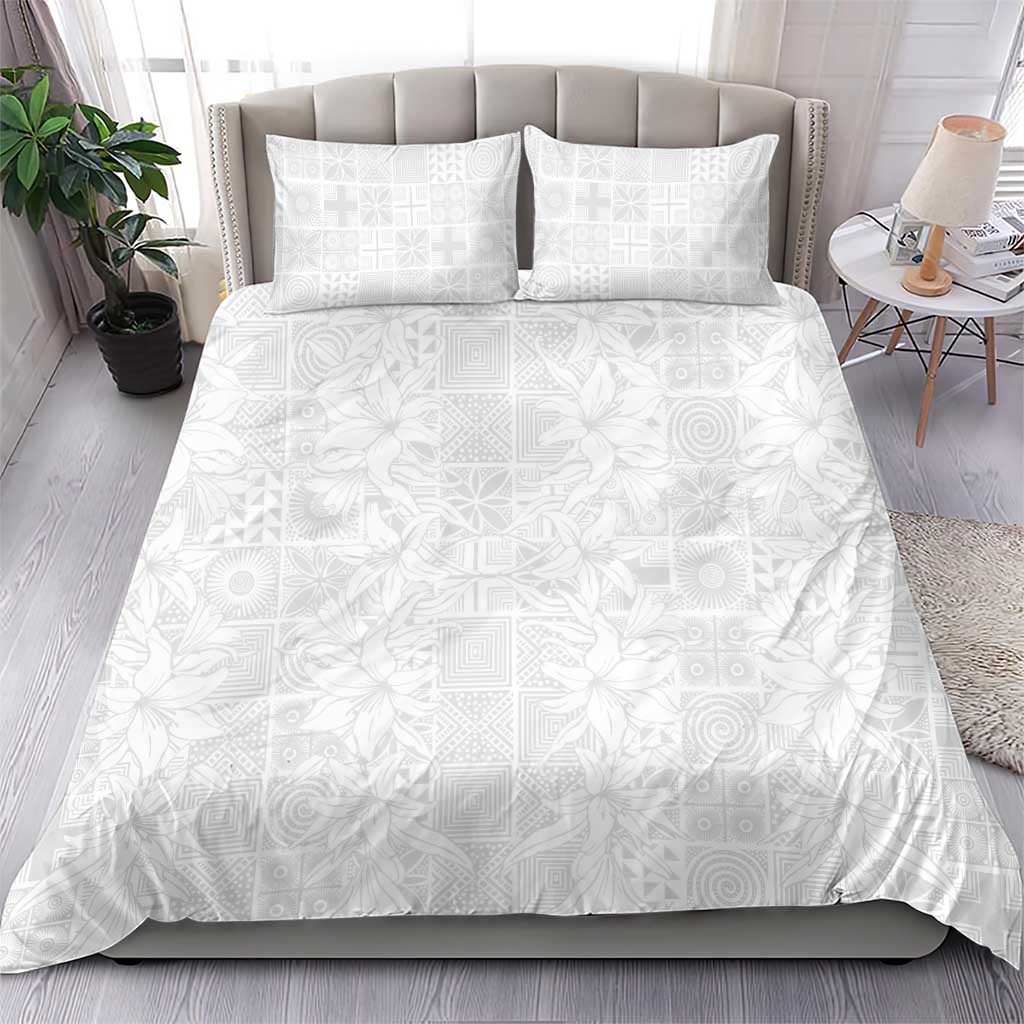 Nigeria Yoruba Osun-Osogbo Festival Bedding Set White Lily Lei LT15