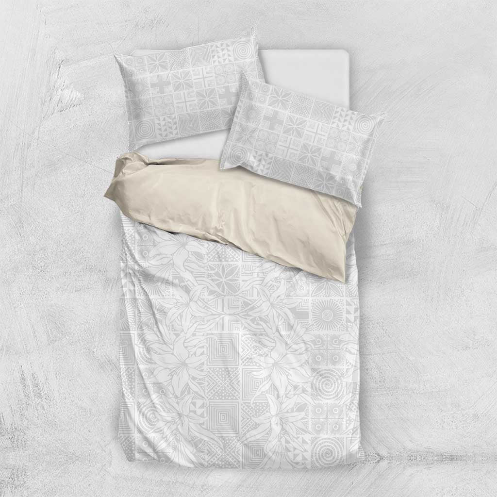 Nigeria Yoruba Osun-Osogbo Festival Bedding Set White Lily Lei LT15