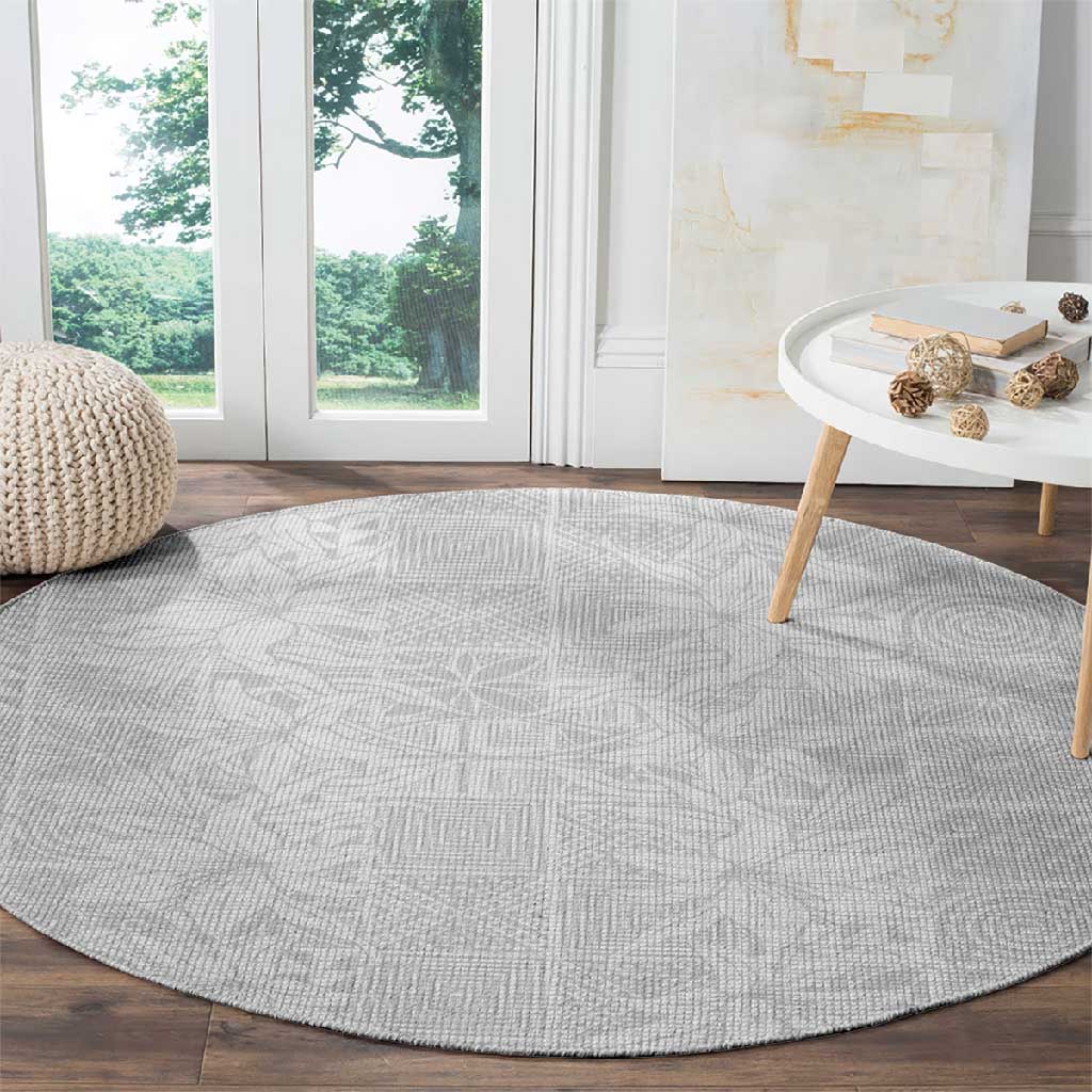 Nigeria Yoruba Osun-Osogbo Festival Round Carpet White Lily Lei LT15
