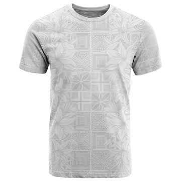Nigeria Yoruba Osun-Osogbo Festival T shirt White Lily Lei LT15